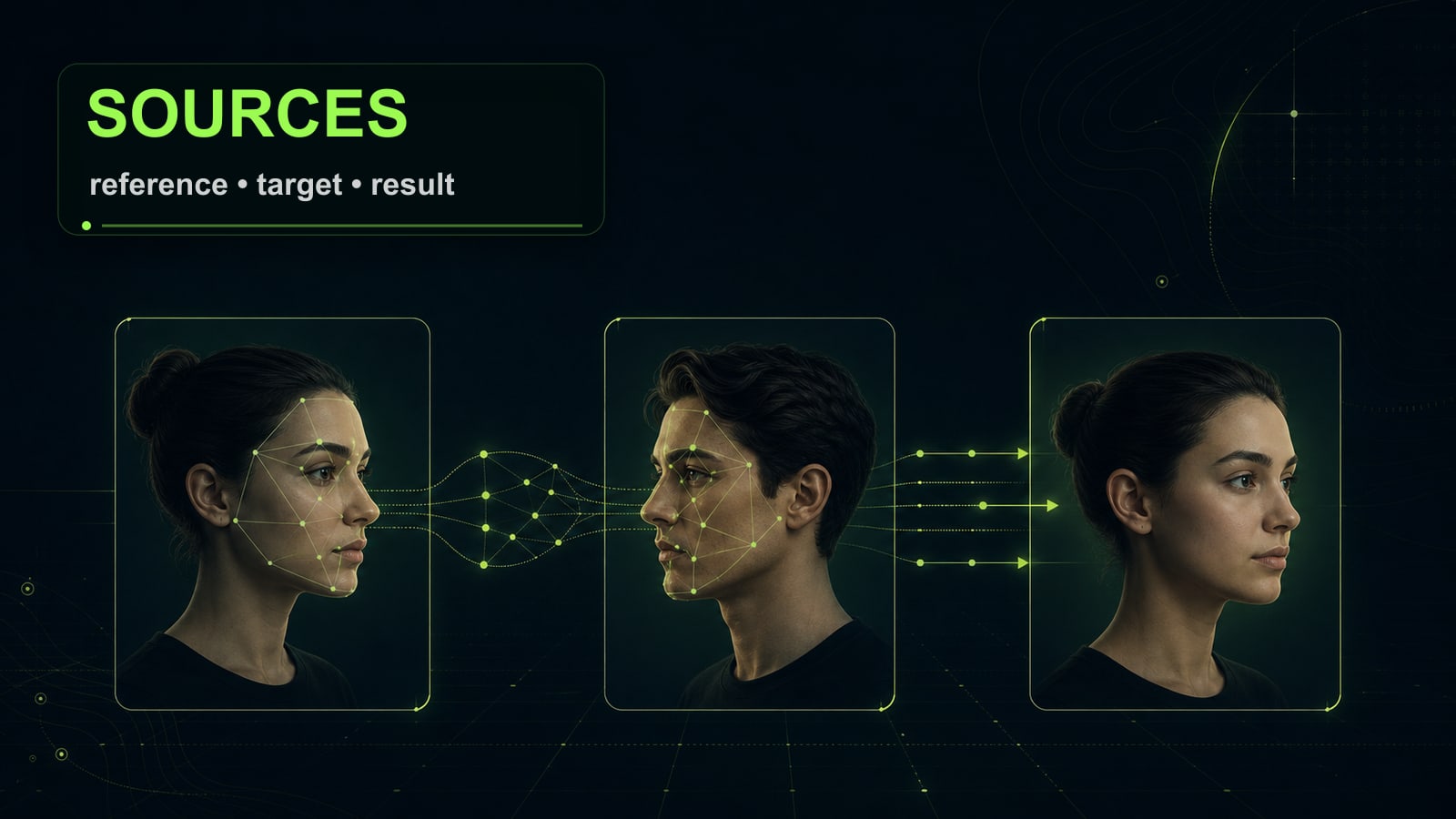 Start with source images, not the ai face swap app