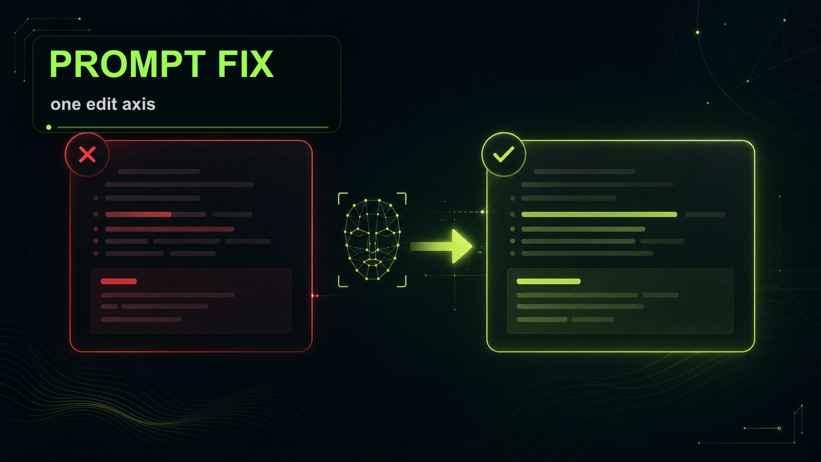 Nano Banana Pro case: fix light with one line