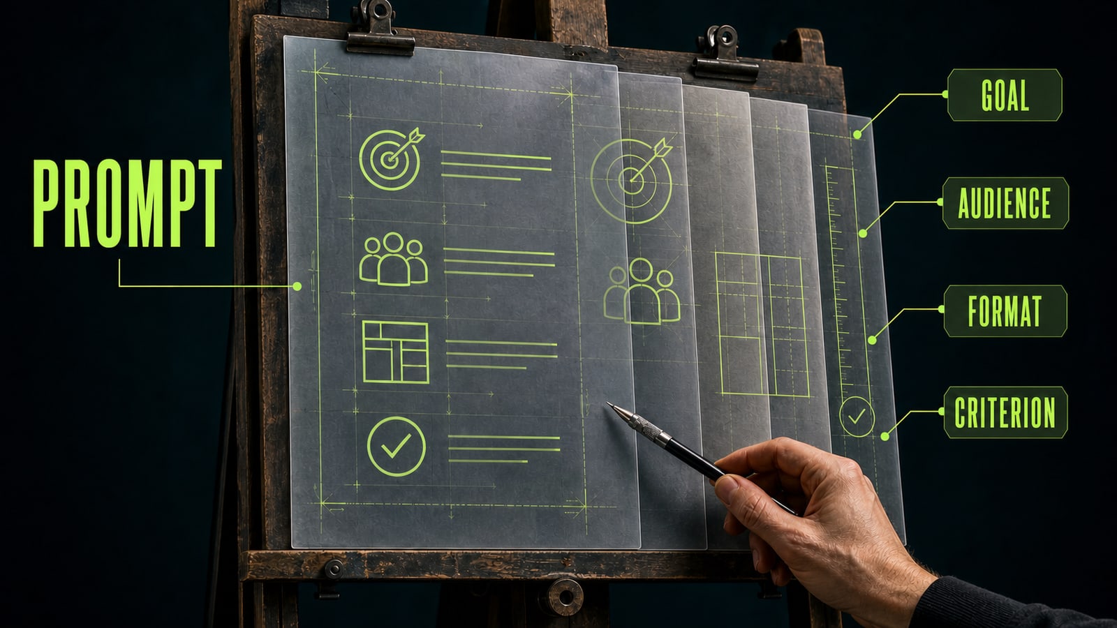 Write prompts for the work task, not for the tool