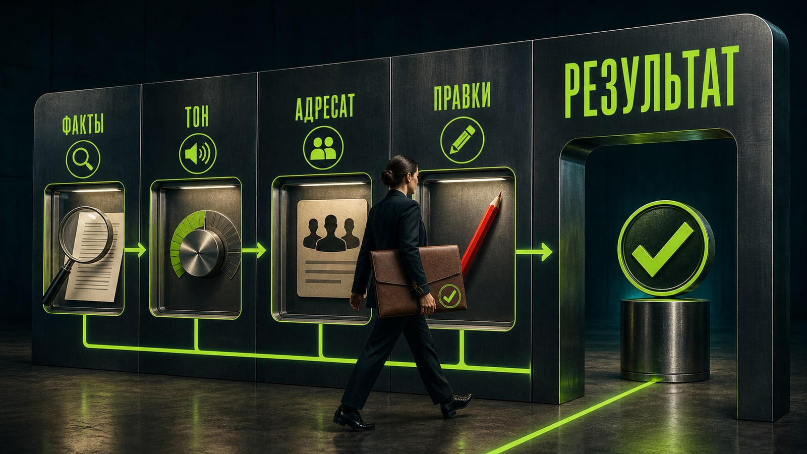 Проверяйте результат до того, как он станет рабочим документом