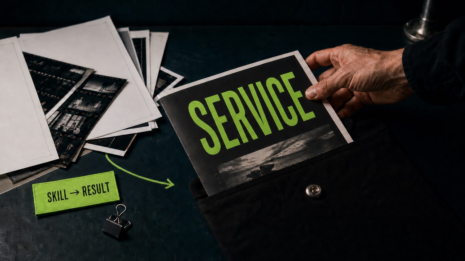 Sell a deliverable, not access to AI tools