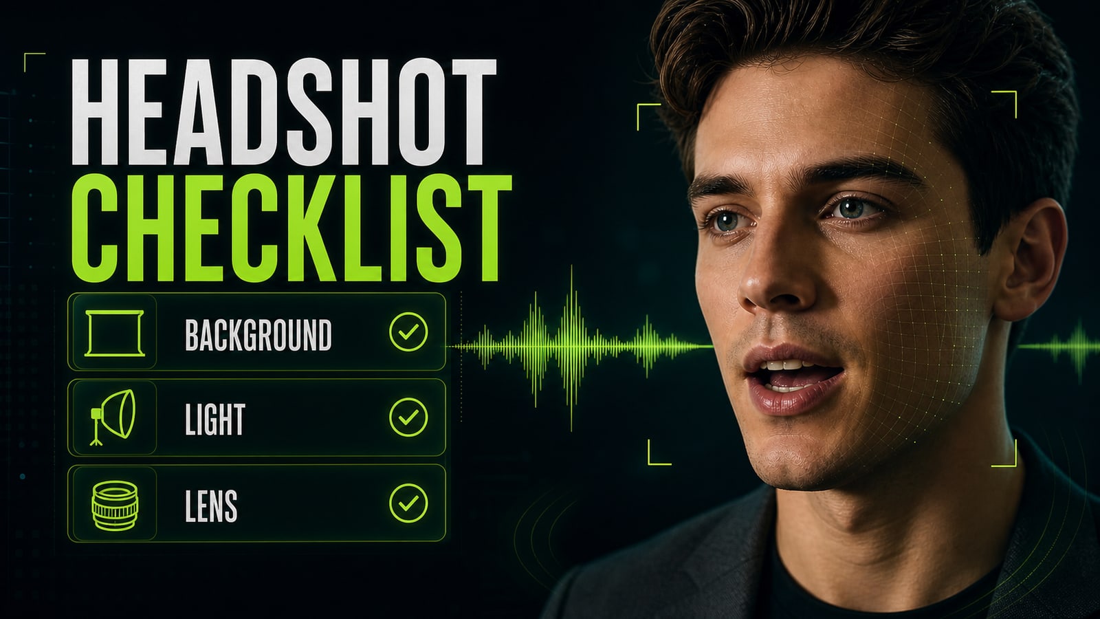 Write a headshot brief, not a vague request
