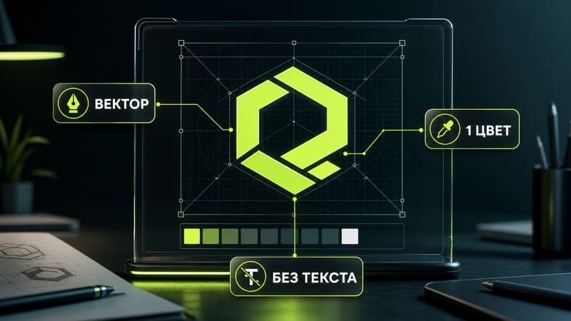 Добавьте технические ограничения для логотипа