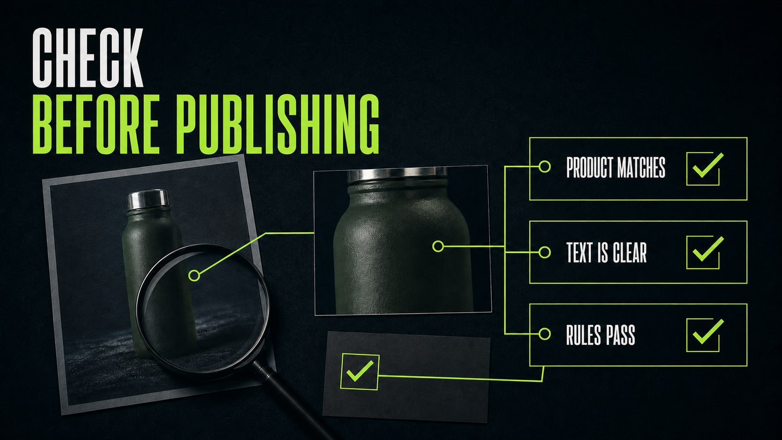 Write product copy from verified facts