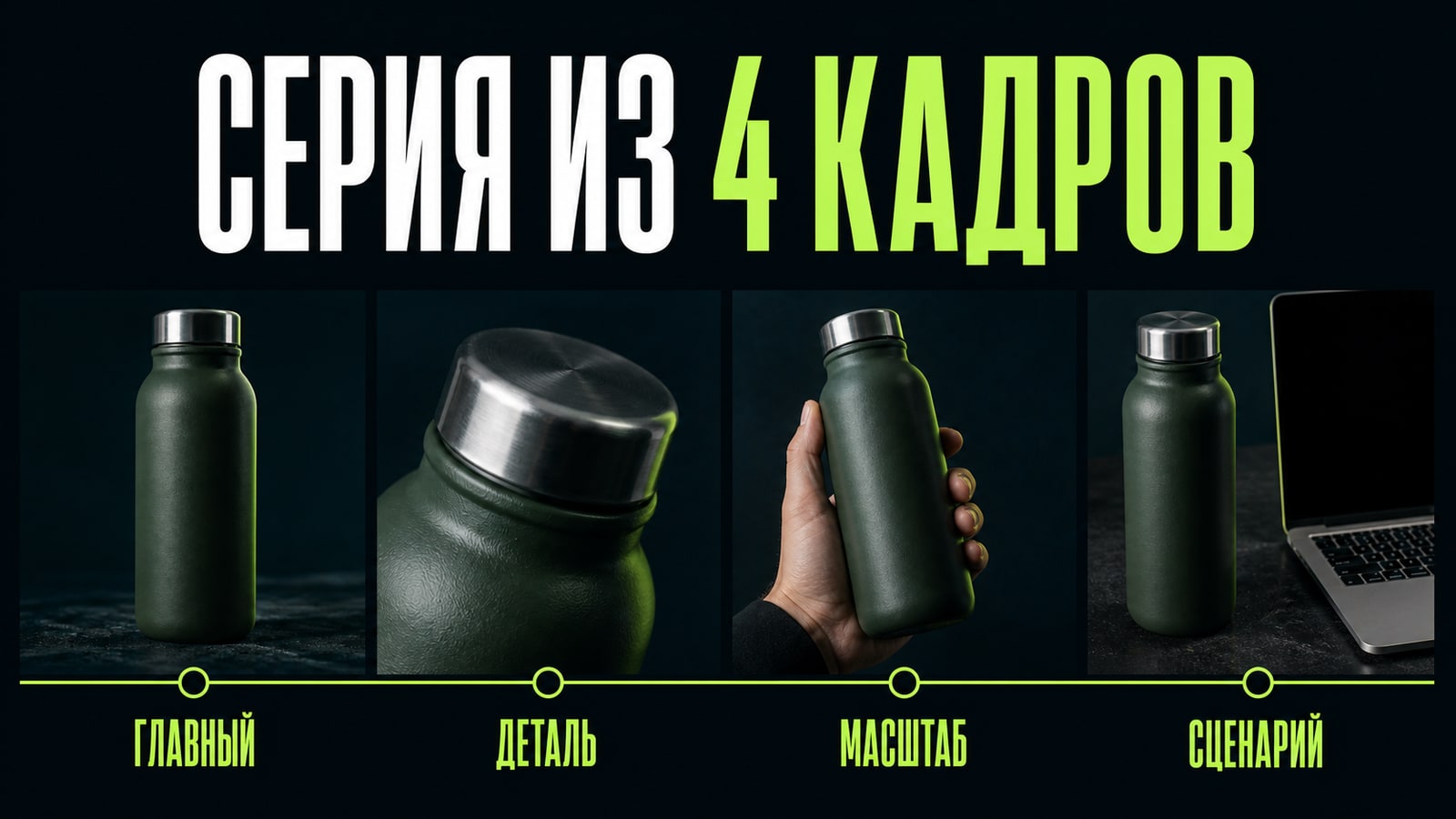 Зафиксируйте товар в референсах и промпте