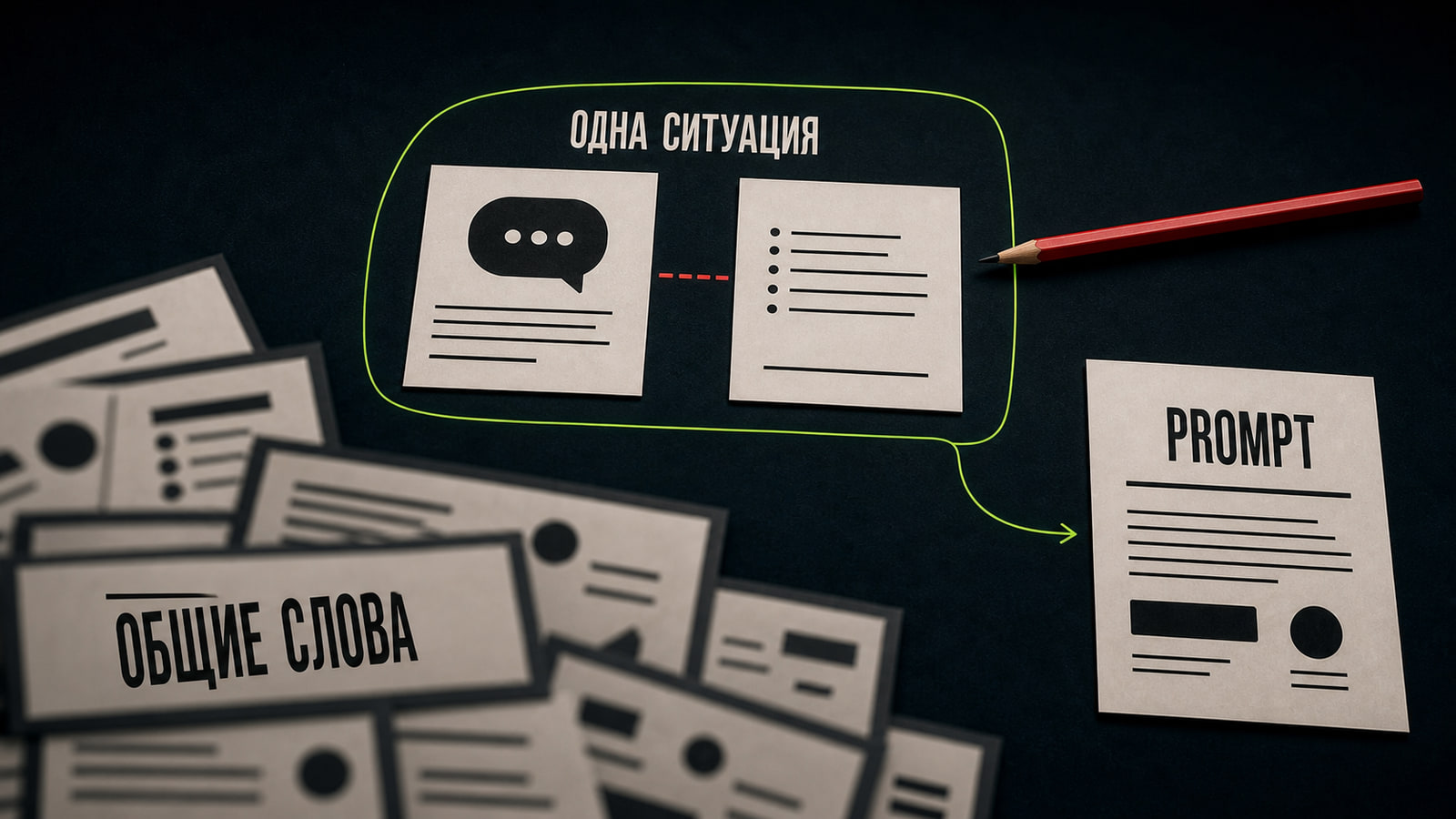 Исправляйте prompt, а не просите «написать лучше»