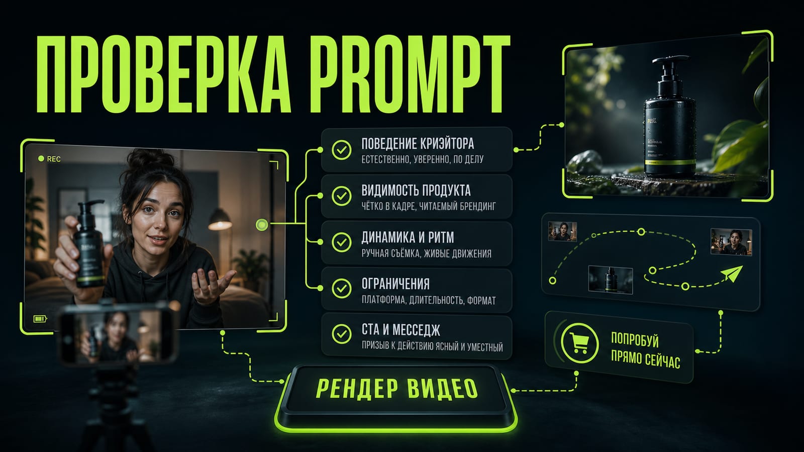 Проверьте prompt перед рендером рекламы