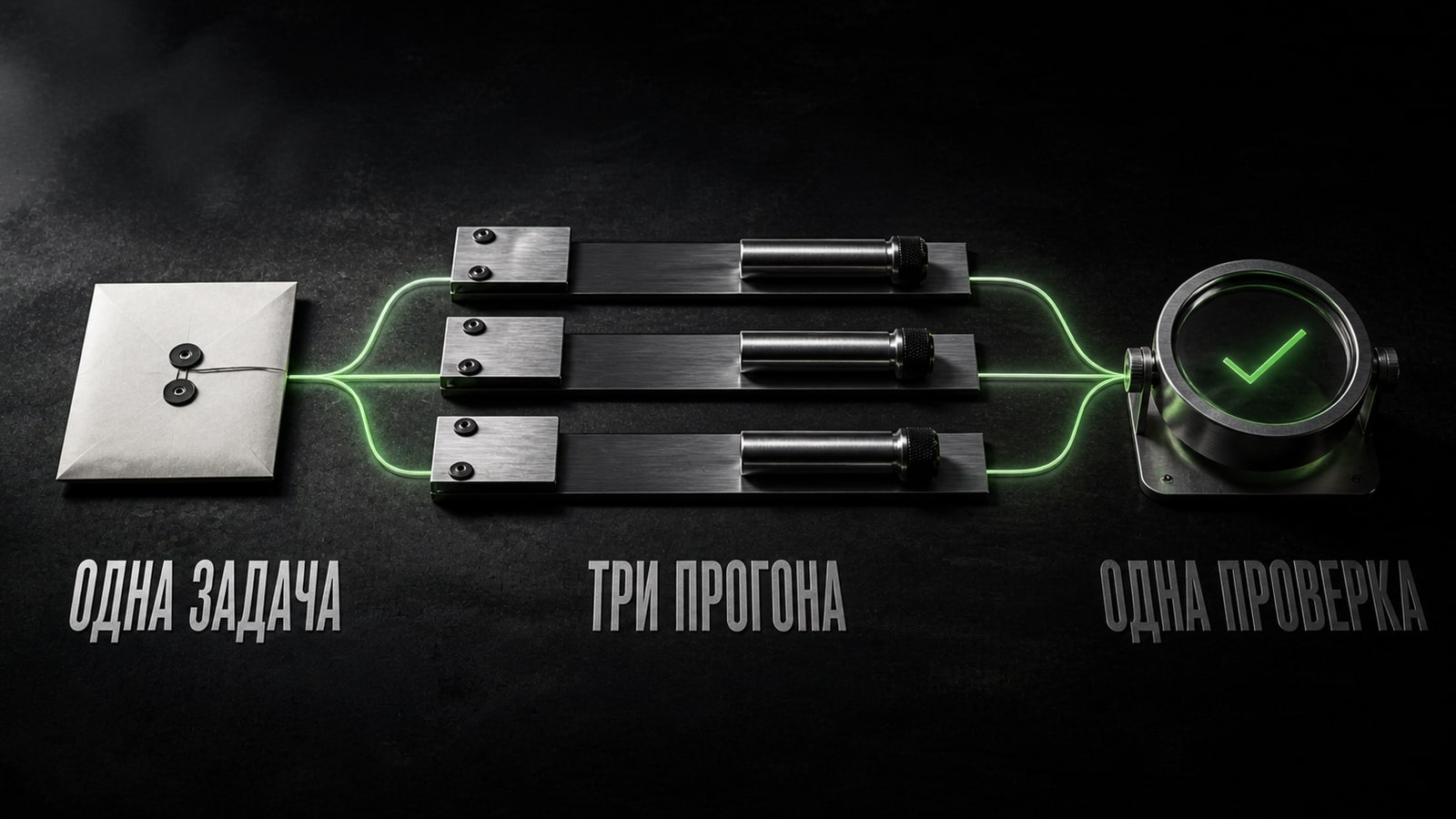 Проведите один тест с одинаковыми условиями