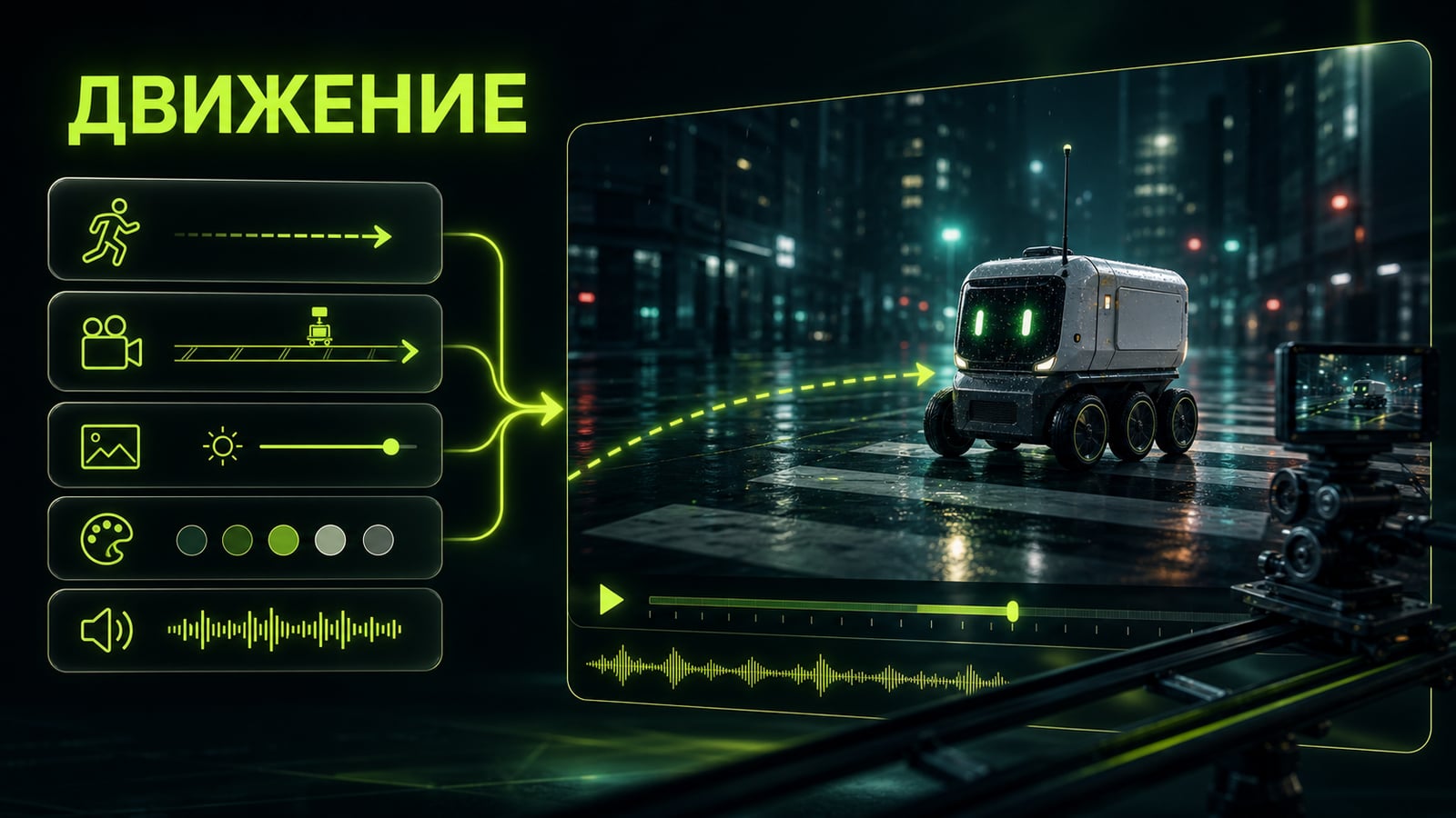 Пишите движение как режиссёрский brief