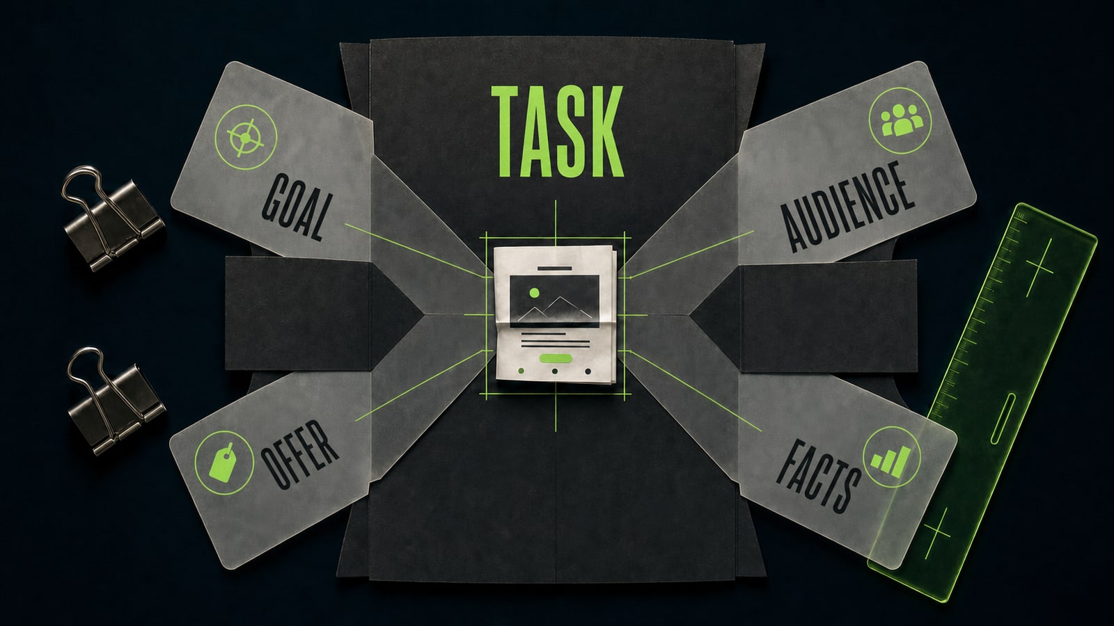 Define the job before generating the website