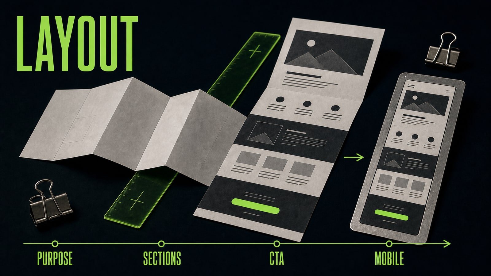 Write the landing page prompt like a product brief
