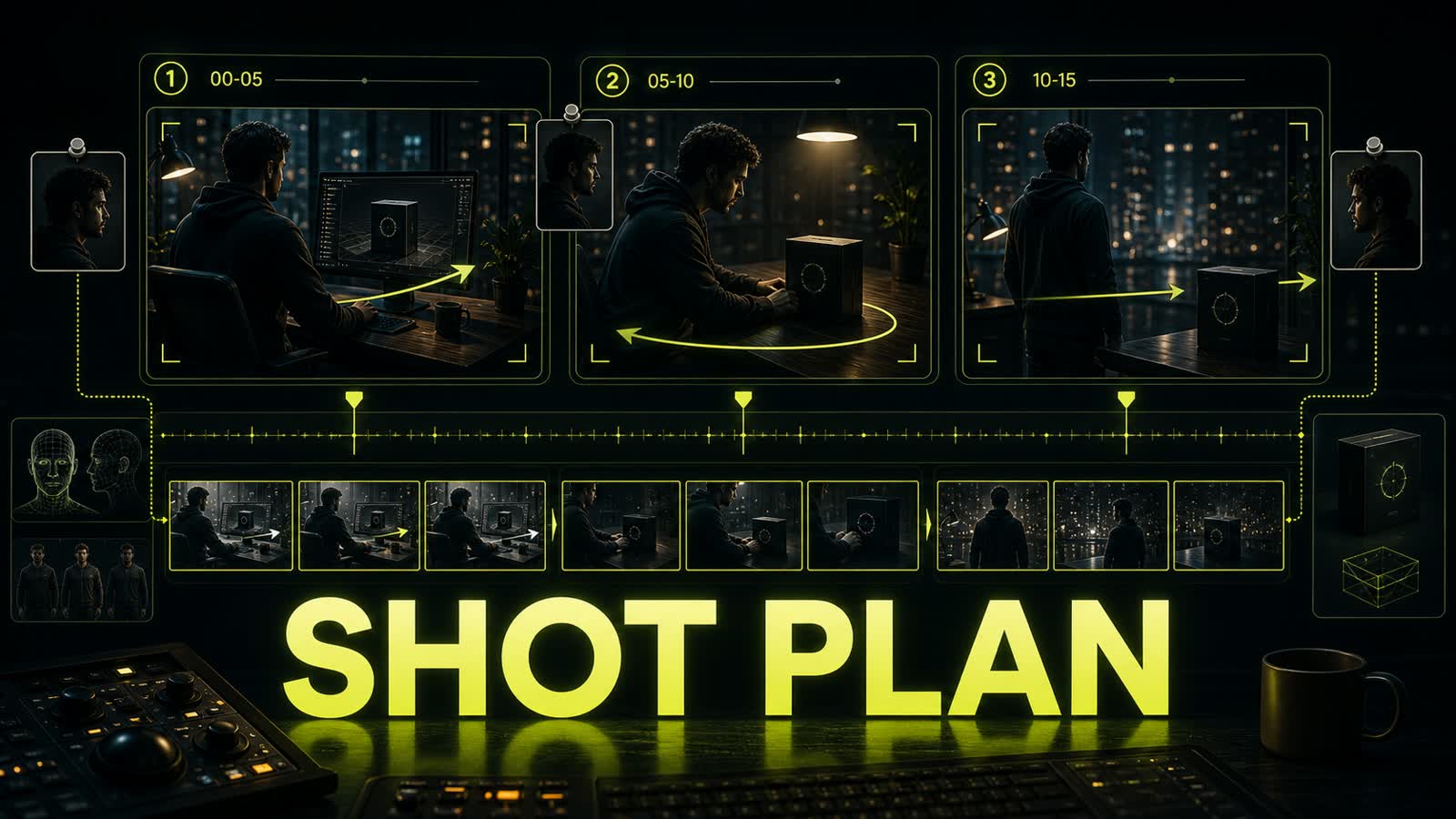 For kling 3.0 omni, think in shots
