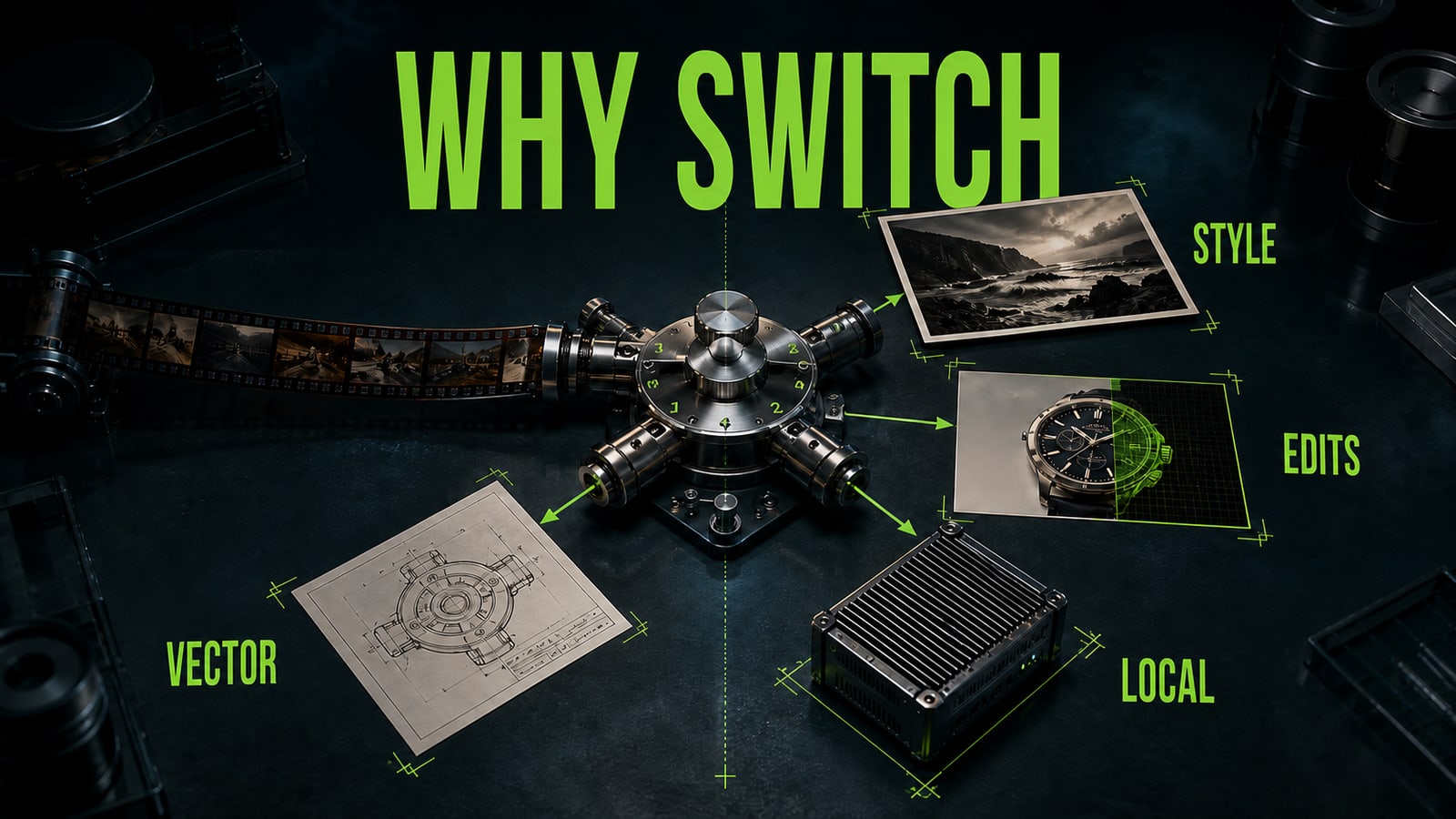 Decide which part of Midjourney you need to replace