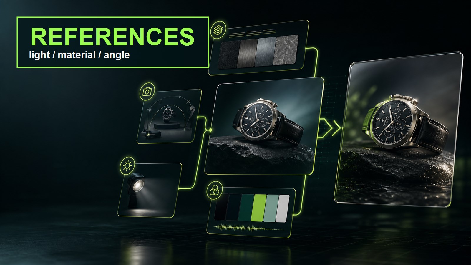 Give references explicit roles