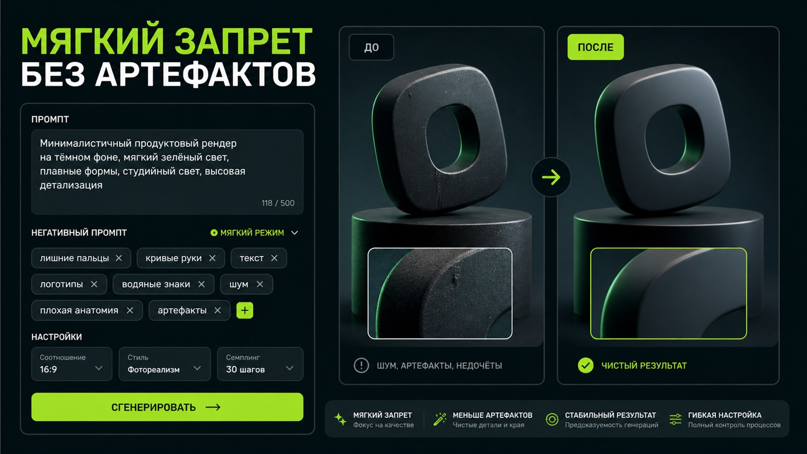 Пишите мягкие запреты вместо мусорных списков