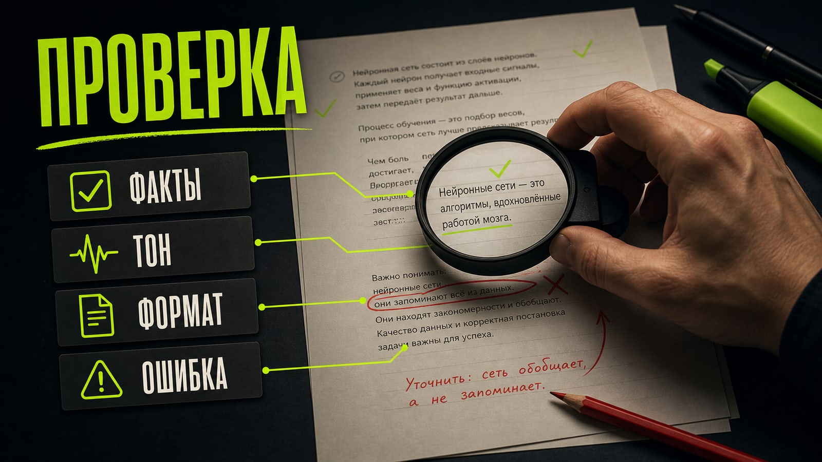 Проверяйте результат, а не верьте первому ответу