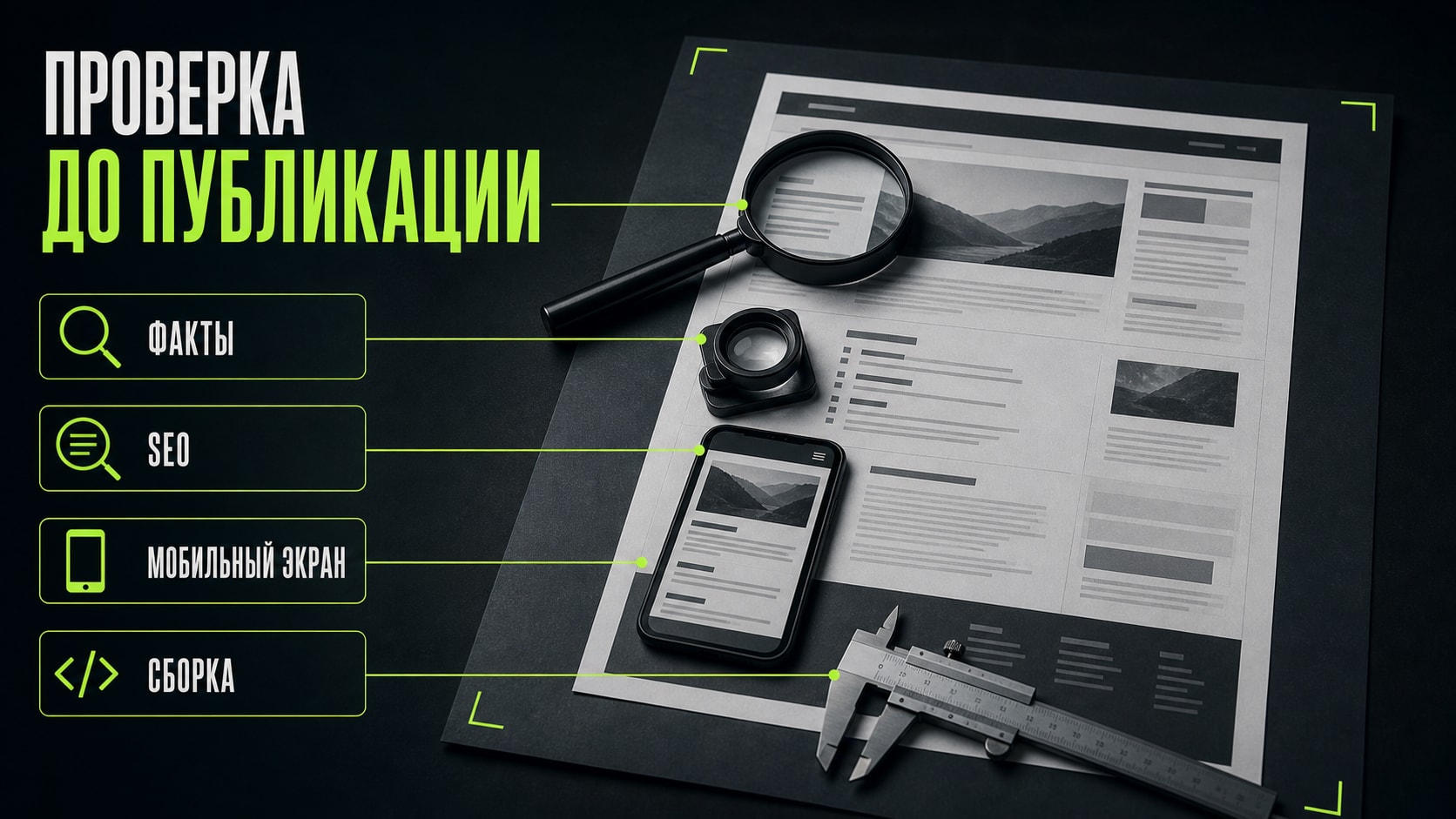 Автоматизация заканчивается не текстом, а живой проверенной страницей