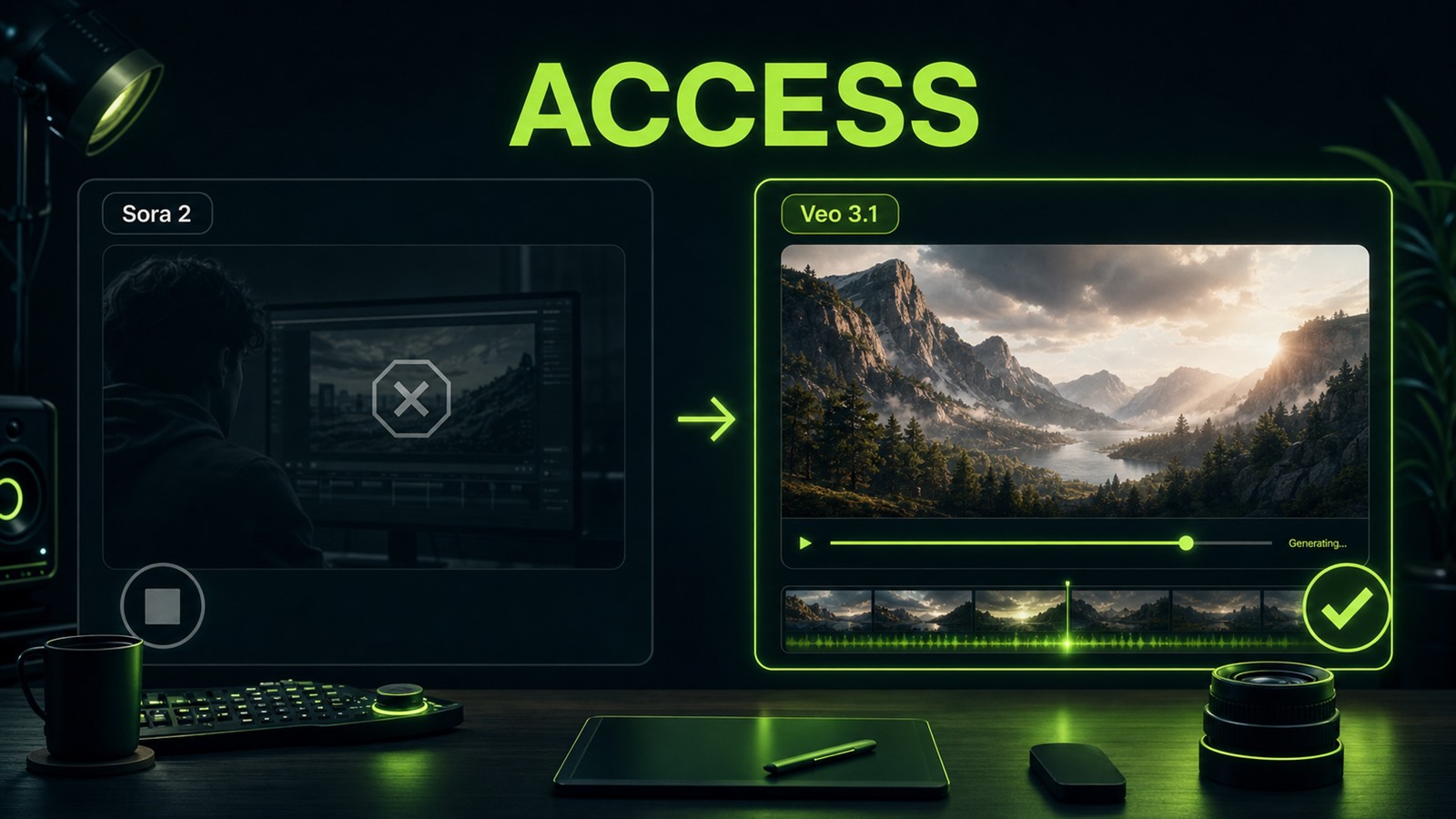 Check access before judging demo quality