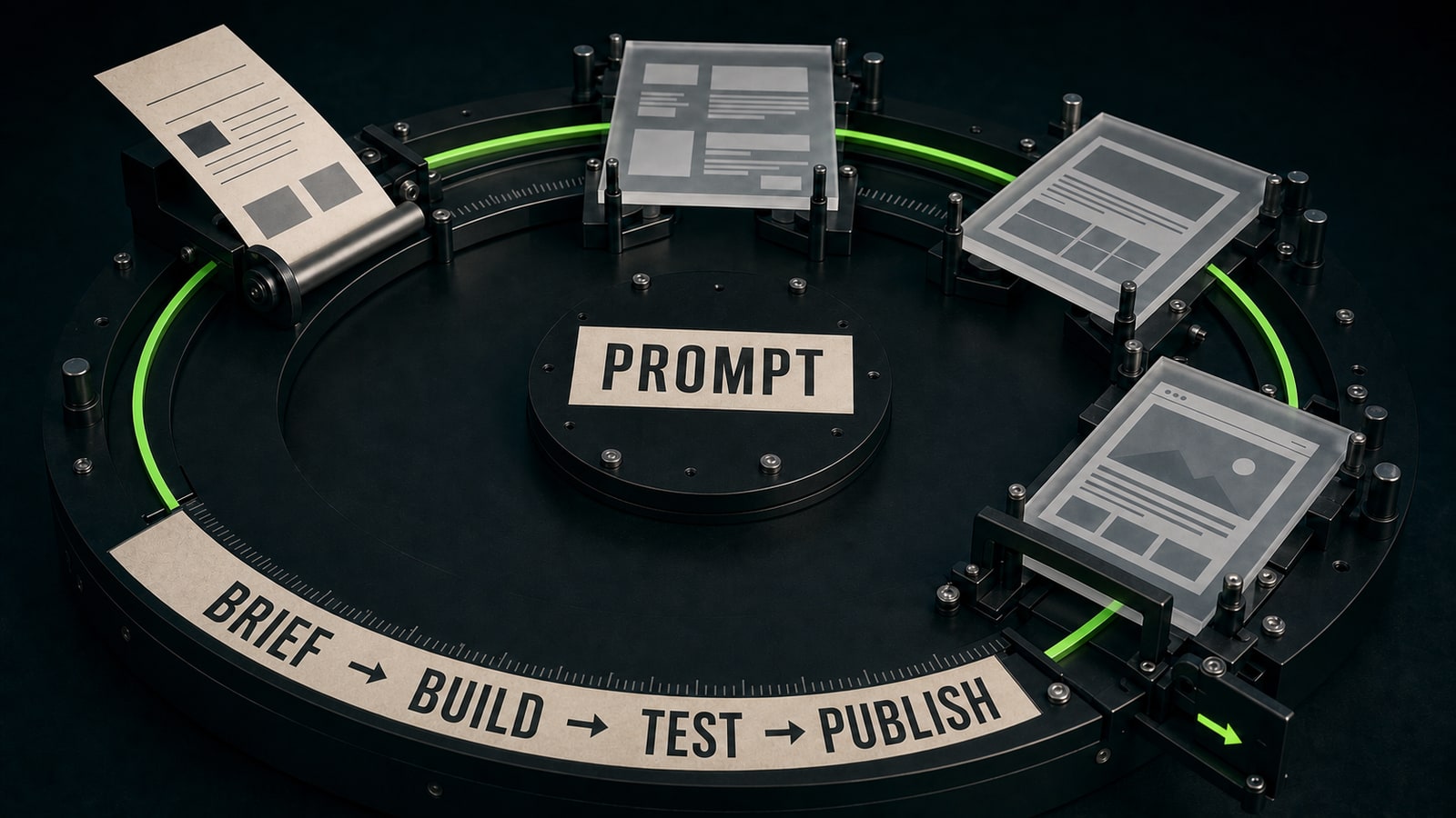 Build in short loops and test each one