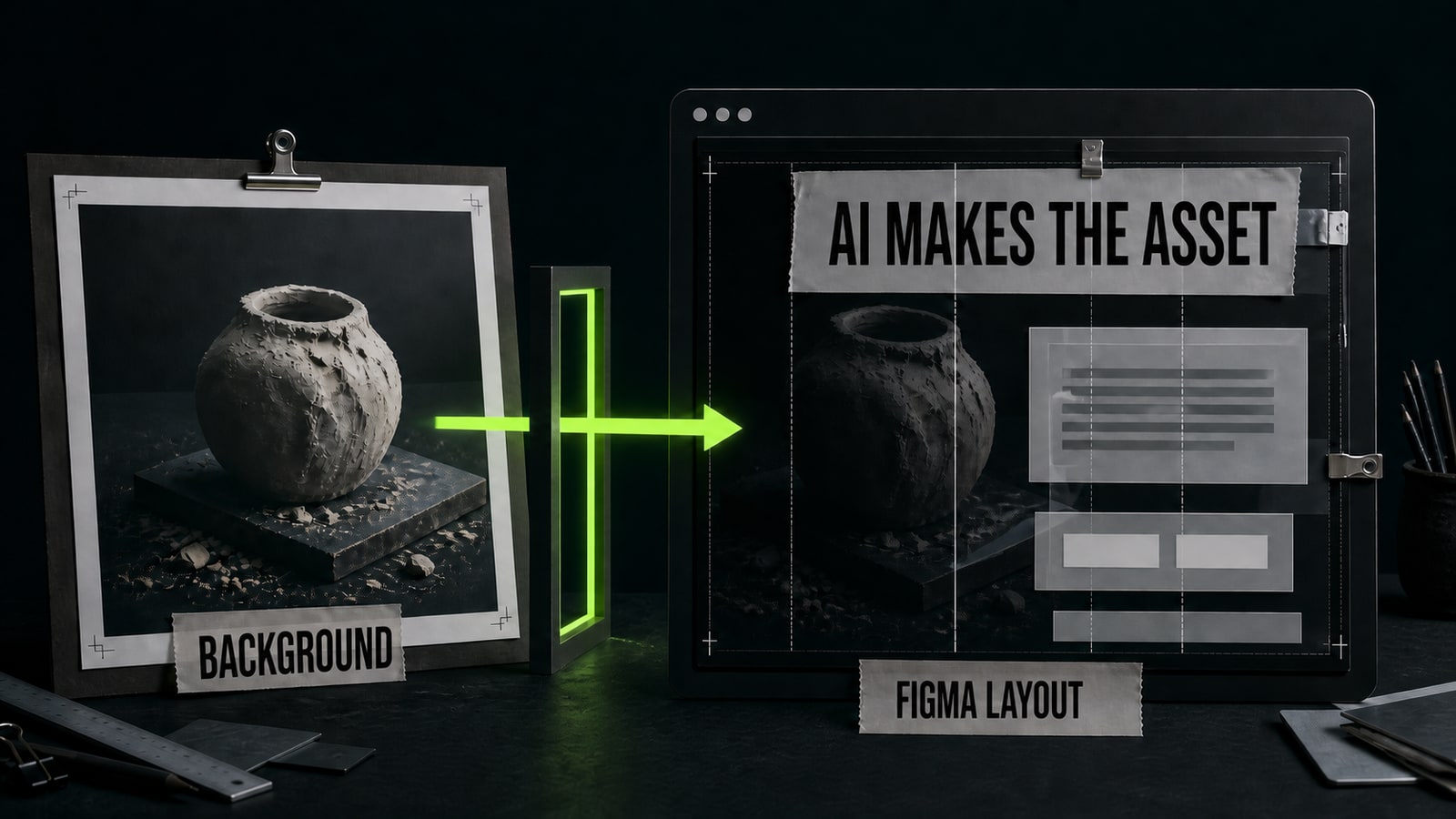 Use AI for source material, not the whole interface