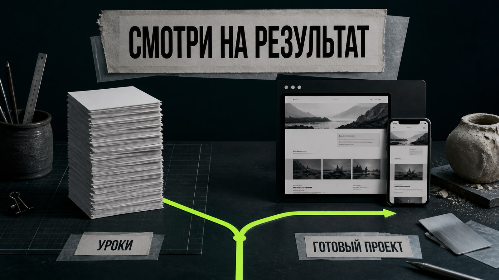 Выбирайте курс по итоговому проекту, а не по числу уроков